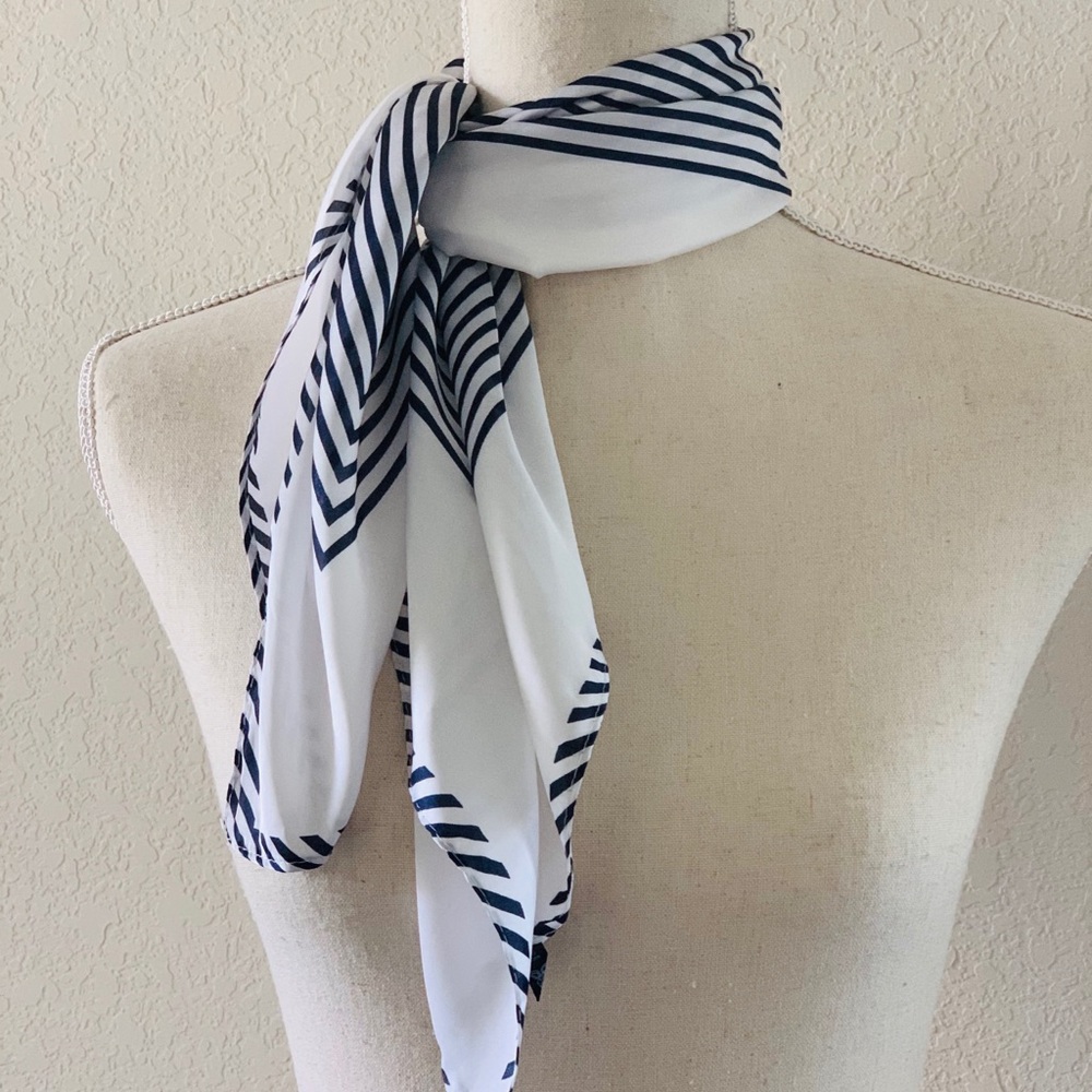 Silky scarves